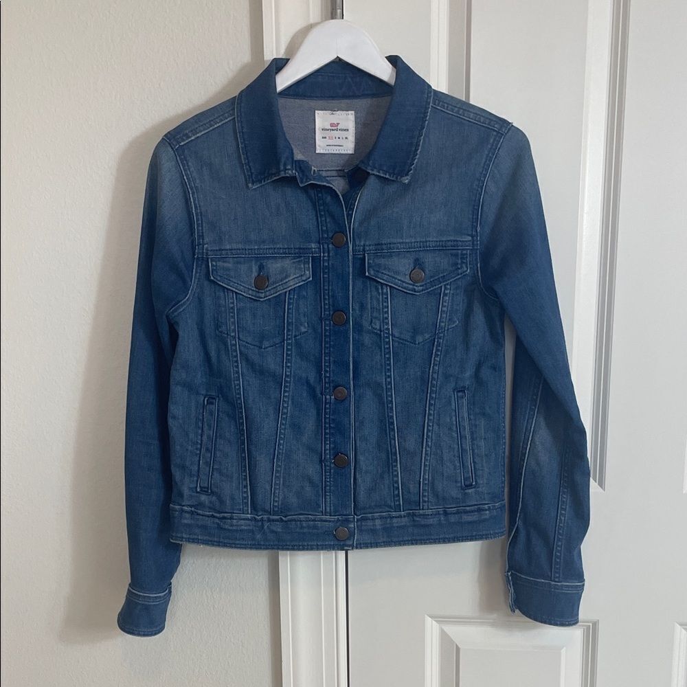 Vineyard Vines Dark Blue Jean Jacket